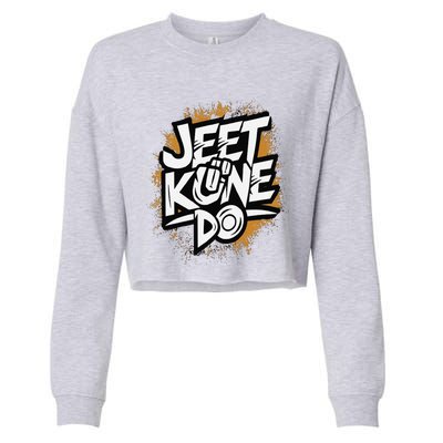 Emotional Damage Jeet Kune Do Jkd Mixed Martial Arts Cropped Pullover Crew