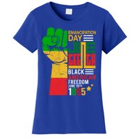 Ecipation Day Juneteenth Black American Freedom June 19th Funny Gift Women's T-Shirt