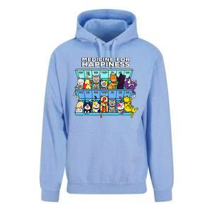 Every Day Kitten Cat My Medicine For Happiness Called Cats Unisex Surf Hoodie