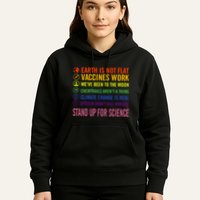 Epstein Didn’T Kill Himself Stand Up For Science Hoodie
