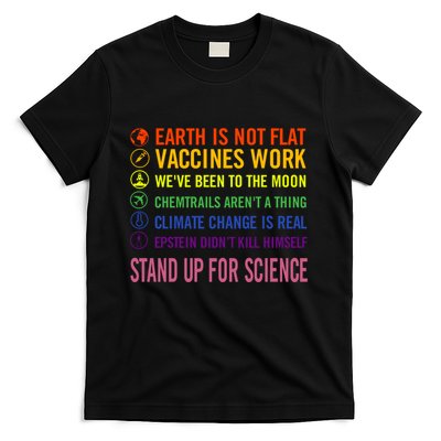 Epstein Didn’T Kill Himself Stand Up For Science T-Shirt