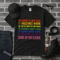 Epstein Didn’T Kill Himself Stand Up For Science Tall T-Shirt