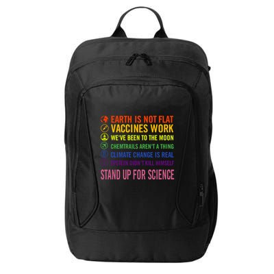 Epstein Didn’T Kill Himself Stand Up For Science City Backpack