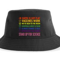 Epstein Didn’T Kill Himself Stand Up For Science Sustainable Bucket Hat