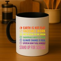 Epstein Didn’T Kill Himself Stand Up For Science Mug