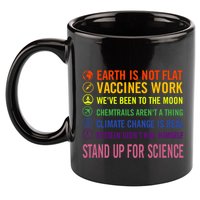Epstein Didn’T Kill Himself Stand Up For Science 11oz C Handle Ceramic Mug