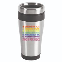 Epstein Didn’T Kill Himself Stand Up For Science 16oz Travel Tumbler