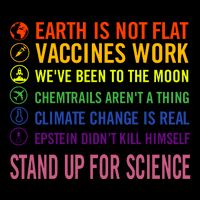 Epstein Didn’T Kill Himself Stand Up For Science Poster