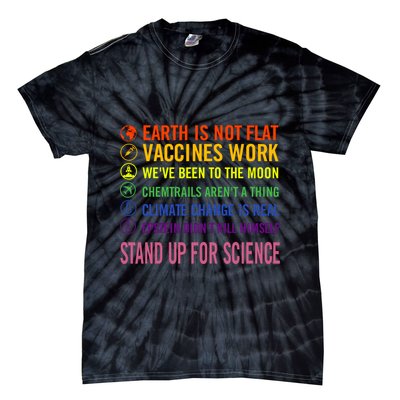 Epstein Didn’T Kill Himself Stand Up For Science Tie-Dye T-Shirt