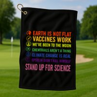 Epstein Didn’T Kill Himself Stand Up For Science Golf Towel