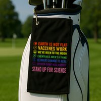 Epstein Didn’T Kill Himself Stand Up For Science Golf Towel