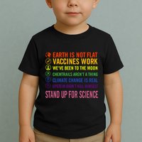 Epstein Didn’T Kill Himself Stand Up For Science Toddler T-Shirt