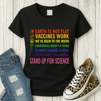 Epstein Didn’T Kill Himself Stand Up For Science Womens T-Shirt