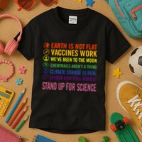Epstein Didn’T Kill Himself Stand Up For Science Kids T-Shirt
