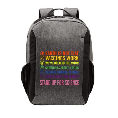 Epstein Didn’T Kill Himself Stand Up For Science Vector Backpack