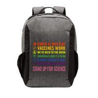 Epstein Didn’T Kill Himself Stand Up For Science Vector Backpack