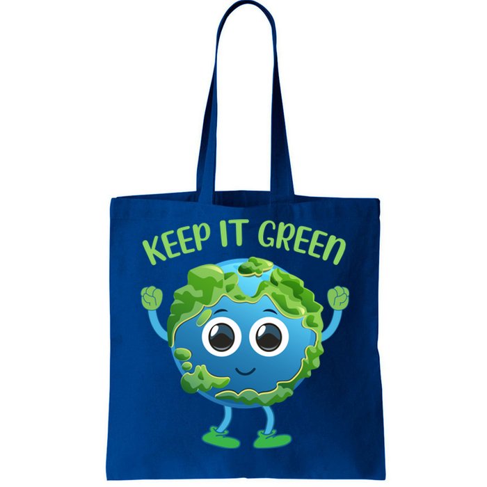 Earth Day Keep It Green Save The Planet Cool Gift Tote Bag