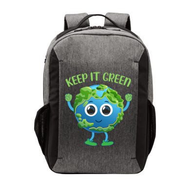 Earth Day Keep It Green Save The Planet Cool Gift Vector Backpack