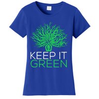 Earth Day Keep It Green Climate Change Gift Women's T-Shirt