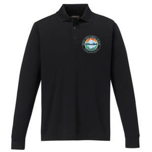 Earth Day Keep Our Lakes Clean Reduce Reuse Recycle Gift Performance Long Sleeve Polo