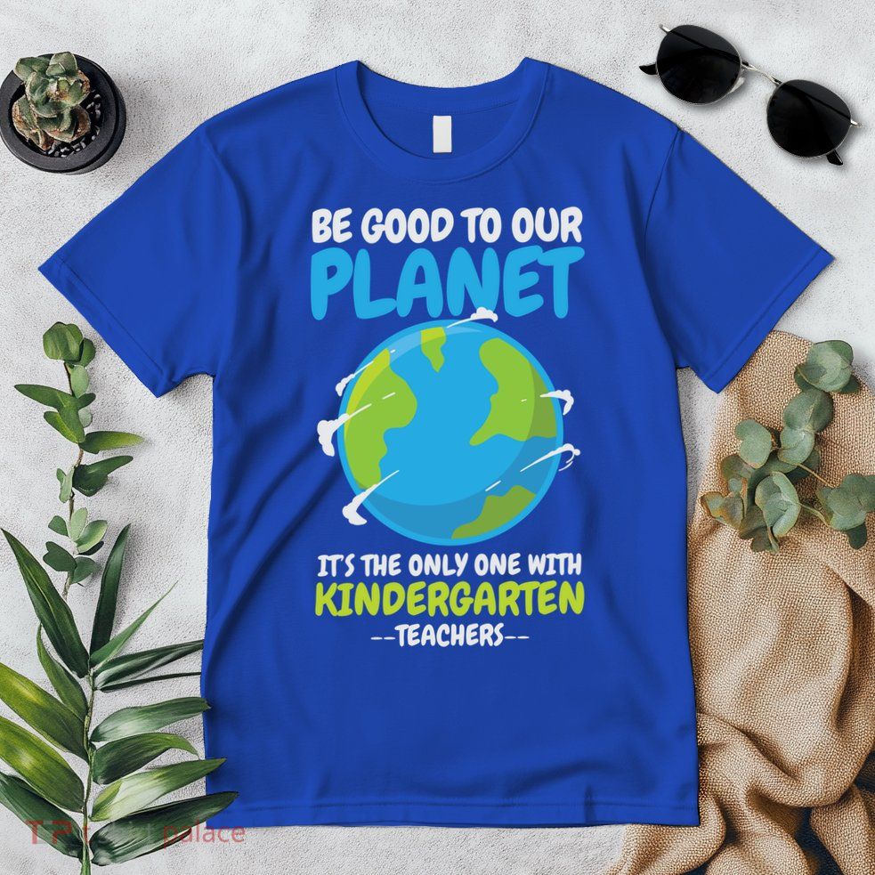 Earth Day Kindergarten Teacher Gift Premium T-Shirt