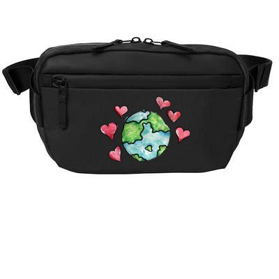 Earth Day Love Love Our Mother Earth Gift Crossbody Pack