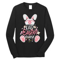 Easter Day L&D Nurse Outfit Bunny Labor And Delivery Easter Long Sleeve Shirt