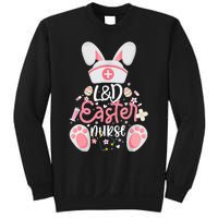 Easter Day L&D Nurse Outfit Bunny Labor And Delivery Easter Sweatshirt