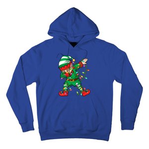 Elf Dab Lover Xmas Family Matching Elf Dabbing Christmas Funny Gift Hoodie