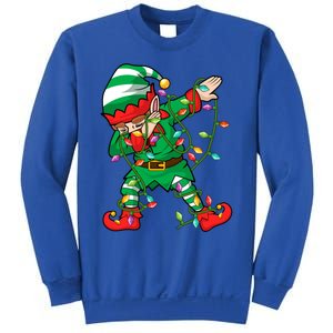 Elf Dab Lover Xmas Family Matching Elf Dabbing Christmas Funny Gift Sweatshirt