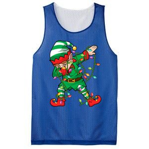 Elf Dab Lover Xmas Family Matching Elf Dabbing Christmas Funny Gift Mesh Reversible Basketball Jersey Tank