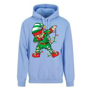 Elf Dab Lover Xmas Family Matching Elf Dabbing Christmas Funny Gift Unisex Surf Hoodie