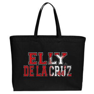 Elly De La Cruz Cincinnati Baseball Boy Cotton Canvas Jumbo Tote