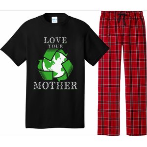 Earth Days Love Your Mother Earth Day Recycling Pajama Set