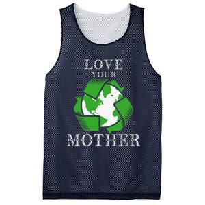 Earth Days Love Your Mother Earth Day Recycling Mesh Reversible Basketball Jersey Tank