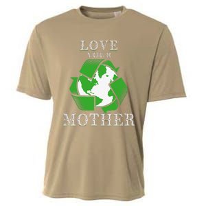 Earth Days Love Your Mother Earth Day Recycling Cooling Performance Crew T-Shirt