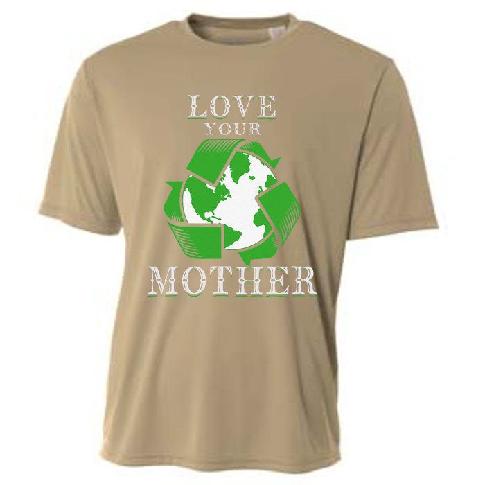 Earth Days Love Your Mother Earth Day Recycling Cooling Performance Crew T-Shirt