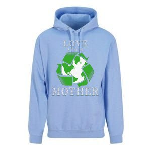 Earth Days Love Your Mother Earth Day Recycling Unisex Surf Hoodie