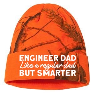 Engineer Dad Like A Regular But Smarter Engineer Dad Cute Gift Kati Licensed 12" Camo Beanie