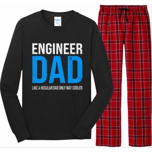 Engineer Dad Like A Regular Dad Engineering Meaningful Gift Long Sleeve Pajama Set