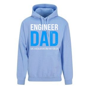 Engineer Dad Like A Regular Dad Engineering Meaningful Gift Unisex Surf Hoodie