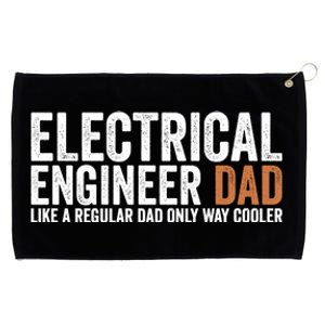 Engineer Dad Like A Regular Dad Gift Electrical Engineer Funny Gift Grommeted Golf Towel