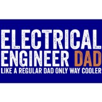 Engineer Dad Like A Regular Dad Gift Electrical Engineer Funny Gift Bumper Sticker