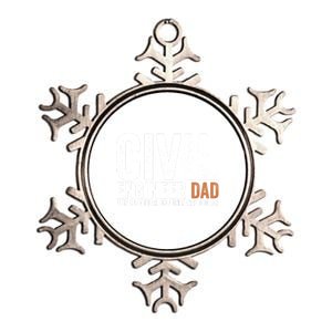 Engineer Dad Like A Regular Dad Civil Engineer Meaningful Gift Metallic Star Ornament