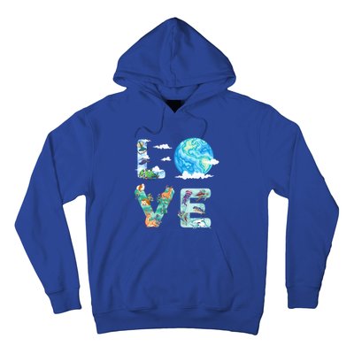 Earth Day Love Our Planet Save Animals The Environgreat Gift Hoodie