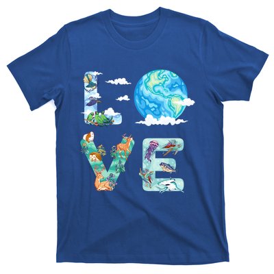 Earth Day Love Our Planet Save Animals The Environgreat Gift T-Shirt