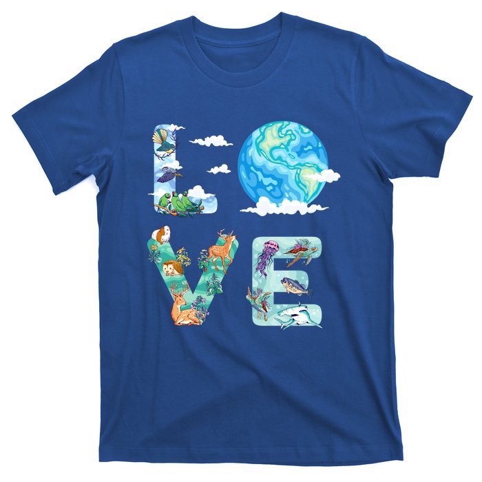 Earth Day Love Our Planet Save Animals The Environgreat Gift T-Shirt