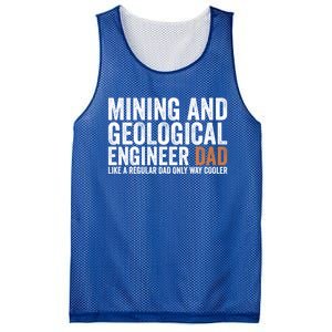 Engineer Dad Like Regular Dad Gift Mining Geological Engineer Gift Mesh Reversible Basketball Jersey Tank