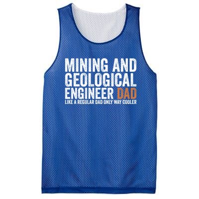 Engineer Dad Like Regular Dad Gift Mining Geological Engineer Gift Mesh Reversible Basketball Jersey Tank