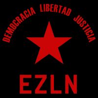EZLN Democracia Libertad Justicia  Zapatista Socialist Drawstring Bag